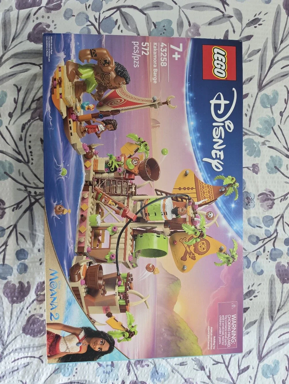 LEGO 43258 - DISNEY MOANA 2 KAKAMORA BARGE - NEW, Sealed